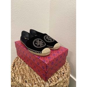 Tory Burch Flats Black Size 8